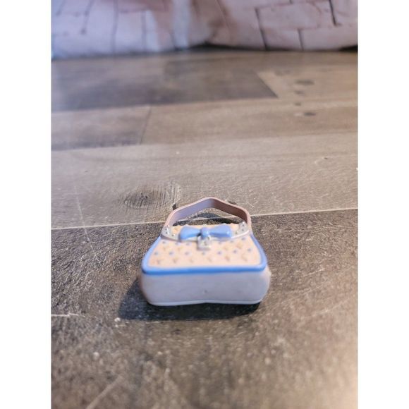 Doll purse pink bow lock accessory toy - Picture 2 of 3